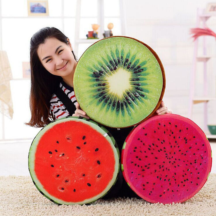 Lovely Fruit Throw Pillow – Cute Decorative Cushion for Sofa & Bedroom