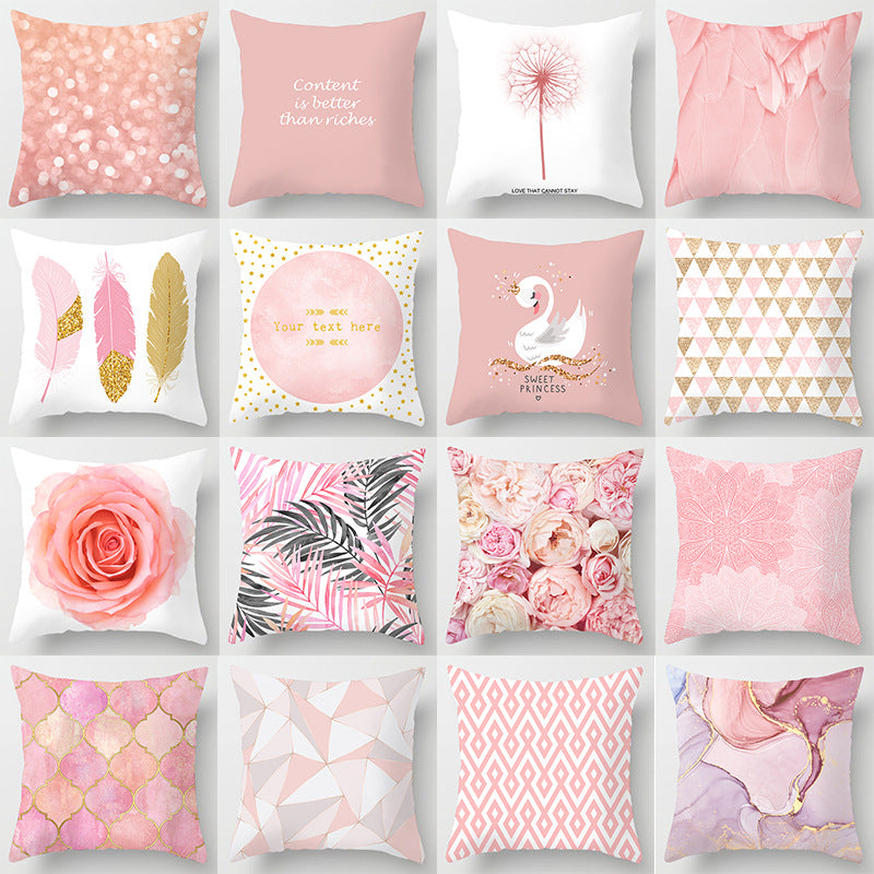 Decorative Sofa Cushion Cover – Soft Home Throw Pillow Case