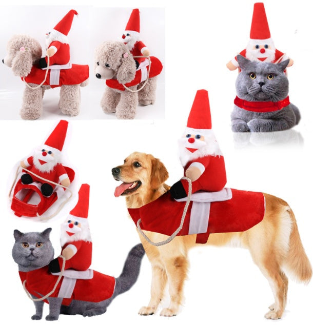 Pet Christmas Clothes – Cozy Winter Outfit for Dogs & Cats