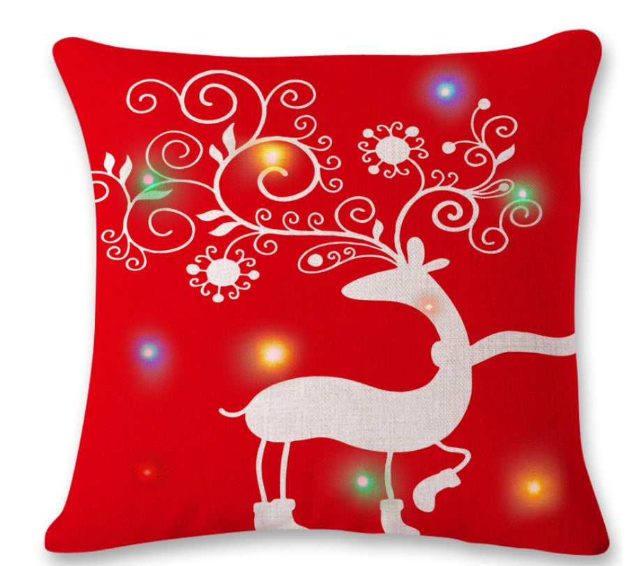 Luxury Linen Throw Pillow – Soft Decorative Cushion for Sofa & Bed
