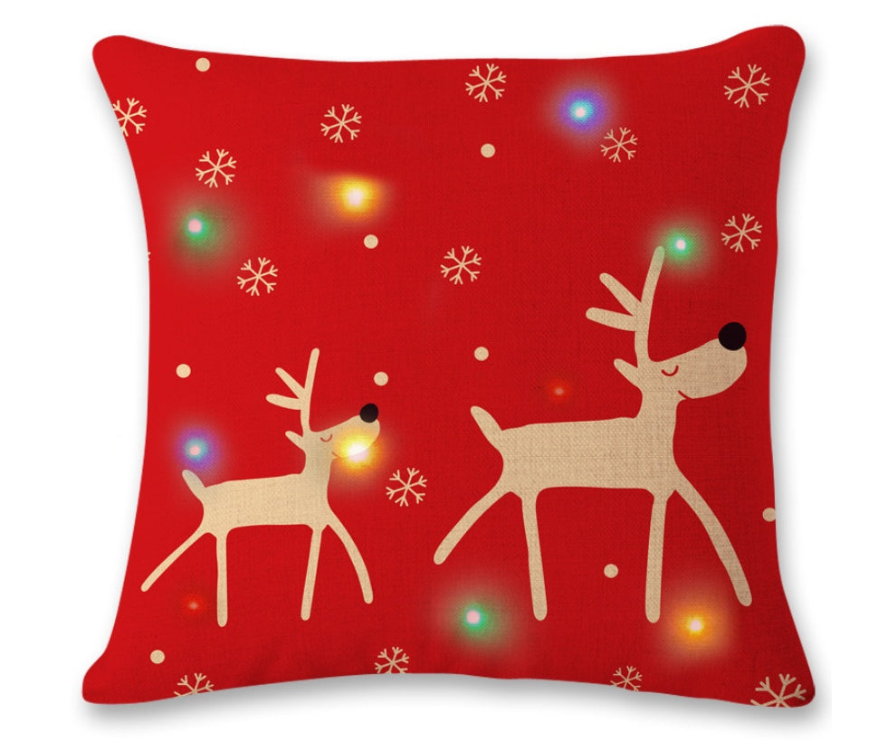 Luxury Linen Throw Pillow – Soft Decorative Cushion for Sofa & Bed