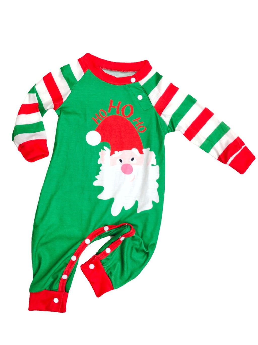Family Christmas Pajamas Matching Sets – Red Stripe Holiday Sleepwear