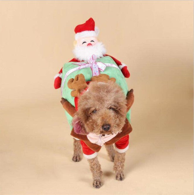 Halloween & Christmas Dog Costume – Festive Pet Outfit for Small to Large Dogs