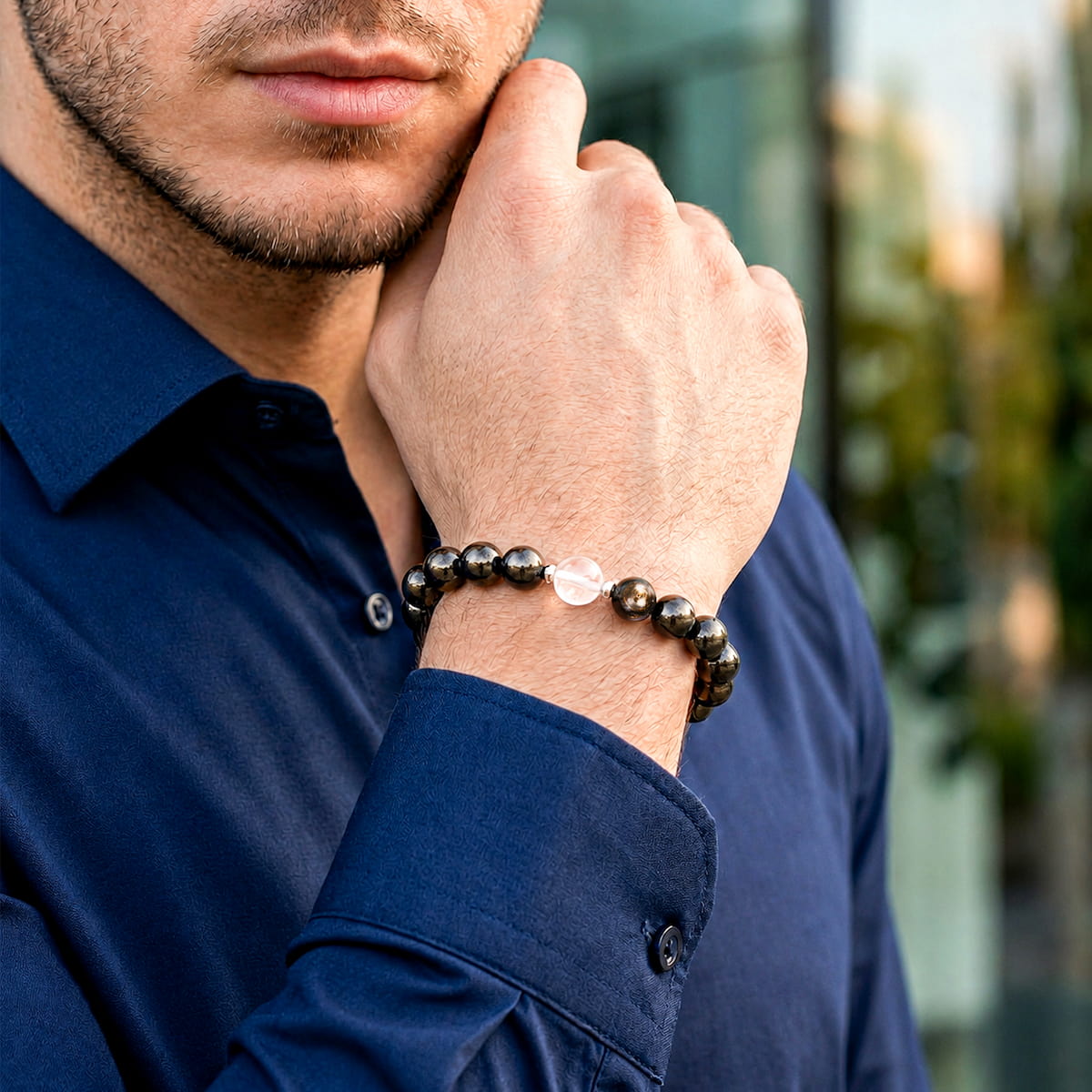 The Hypersthene Millionaire Manifestation Bracelet – Crystal Bracelet for Wealth & Abundance