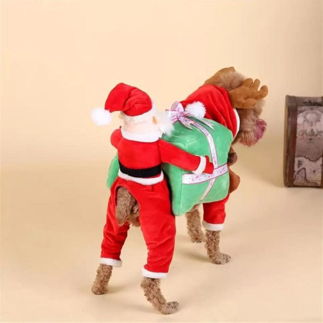 Halloween & Christmas Dog Costume – Festive Pet Outfit for Small to Large Dogs