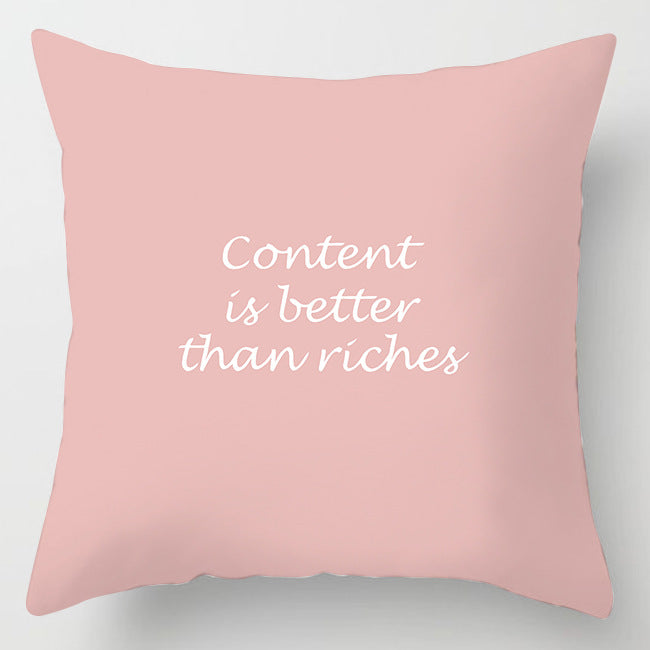 Decorative Sofa Cushion Cover – Soft Home Throw Pillow Case