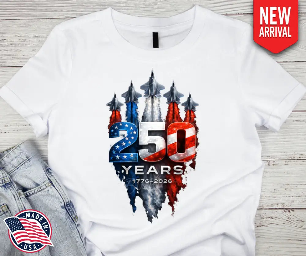 250 Years Patriotic Shirt – Women's Multi-Color