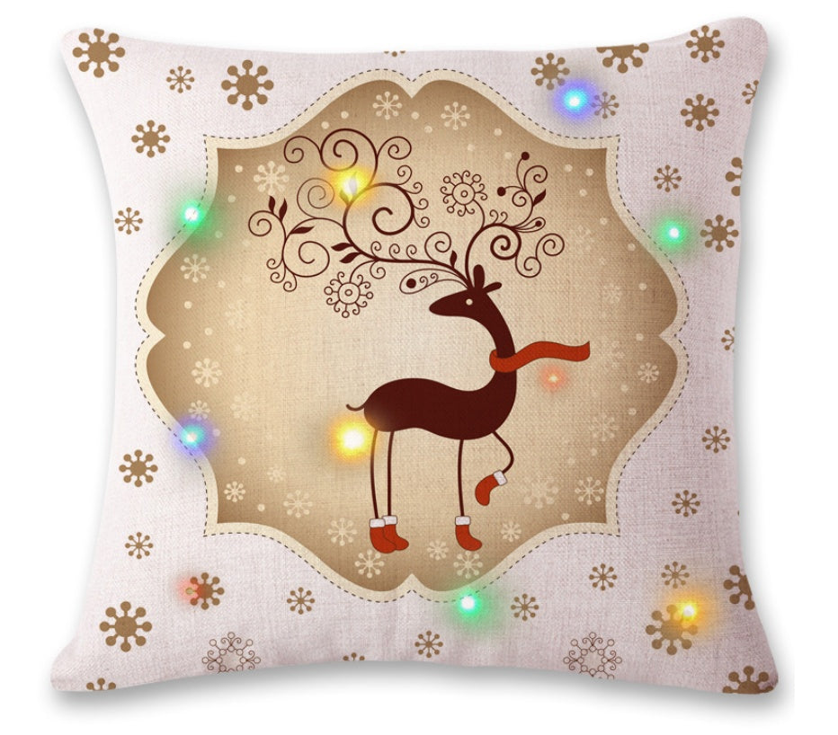 Luxury Linen Throw Pillow – Soft Decorative Cushion for Sofa & Bed