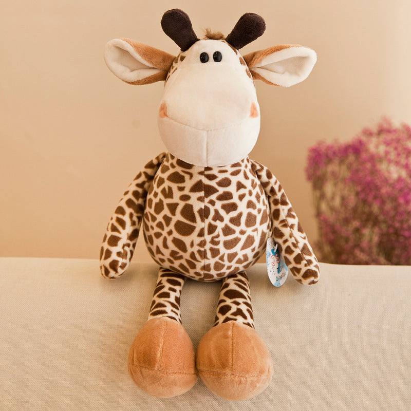 Jungle Animal Plush Toys - Soft Stuffed Safari Animals for Kids