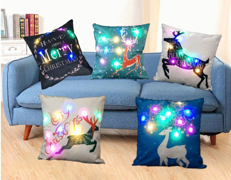 Luxury Linen Throw Pillow – Soft Decorative Cushion for Sofa & Bed