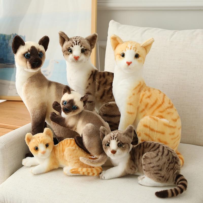 Cute Cat Plush Toy - Soft Stuffed Animal for Kids & Cat Lovers