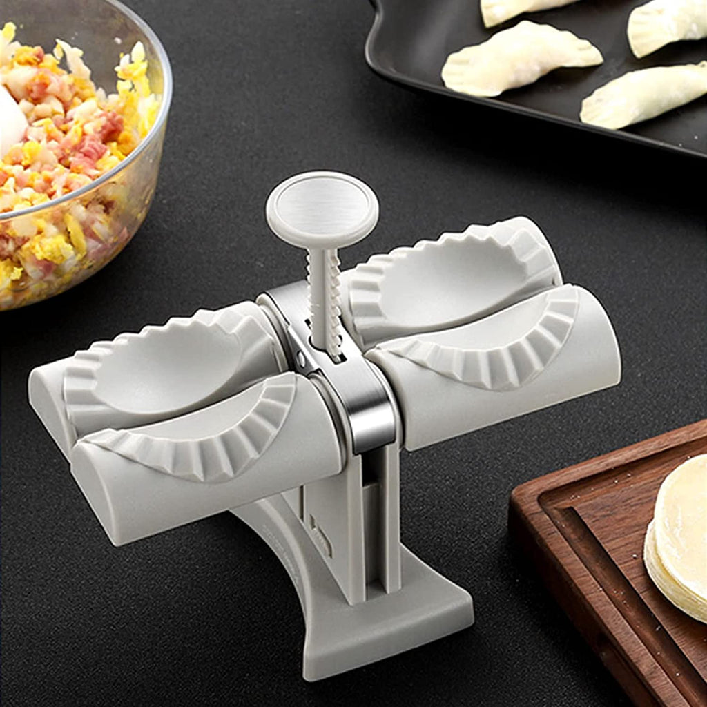 Double-Head Manual Dumpling Maker Press
