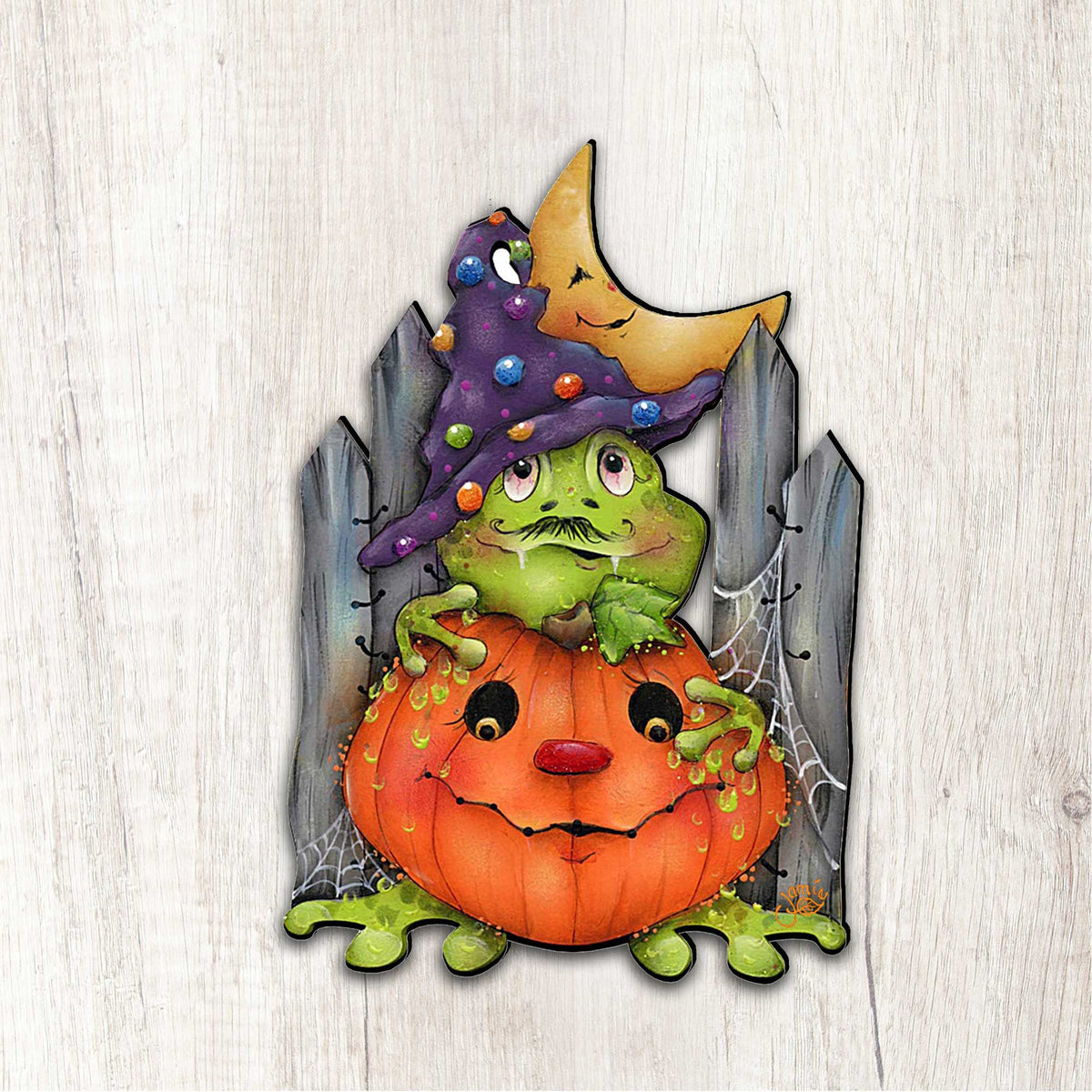 Jeepers Creepers Halloween Door Decor – Spooky Holiday Decoration for Home