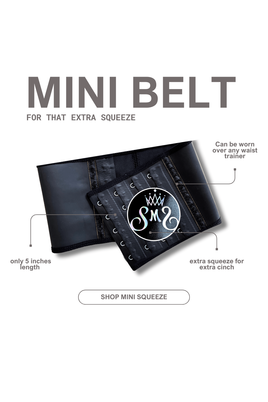 Mini Squeez Belt – Double the Compression, Double the Curves