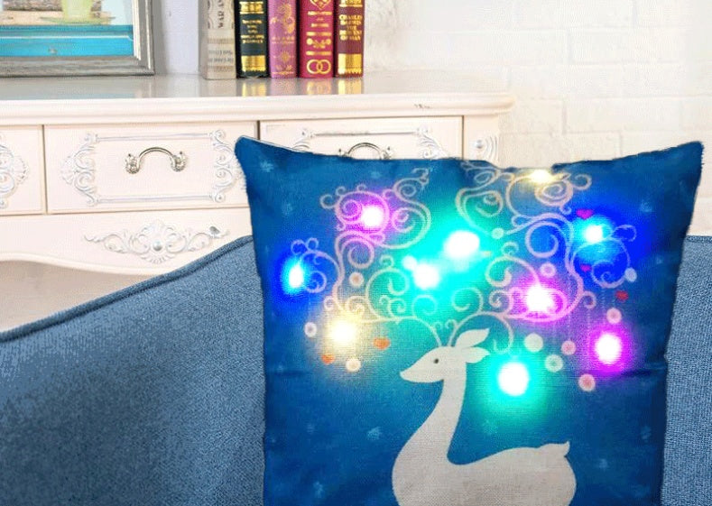 Luxury Linen Throw Pillow – Soft Decorative Cushion for Sofa & Bed