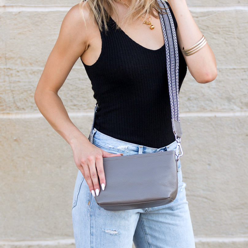 Aria Leather Compact Crossbody