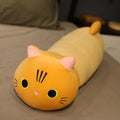Large Cartoon Cat Plush Toy - Stuffed Animal Long Body Pillow Cushion