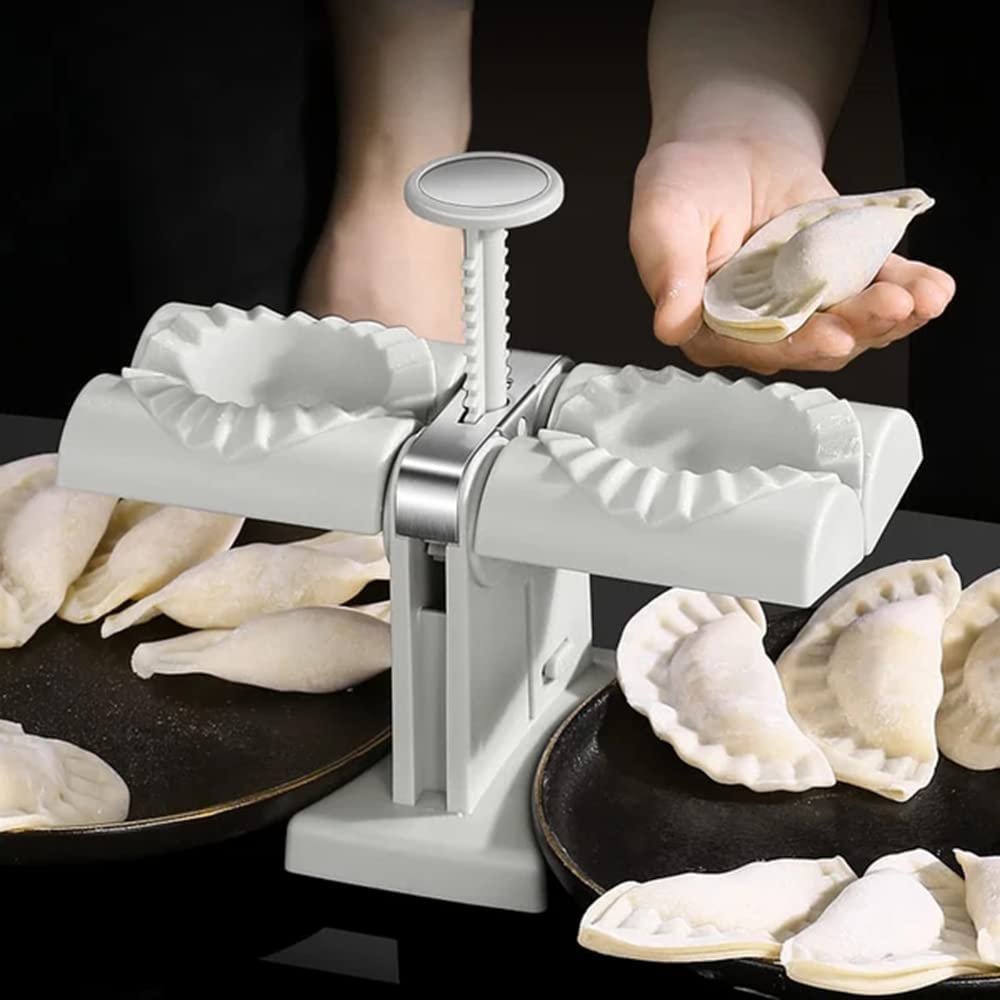 Double-Head Manual Dumpling Maker Press