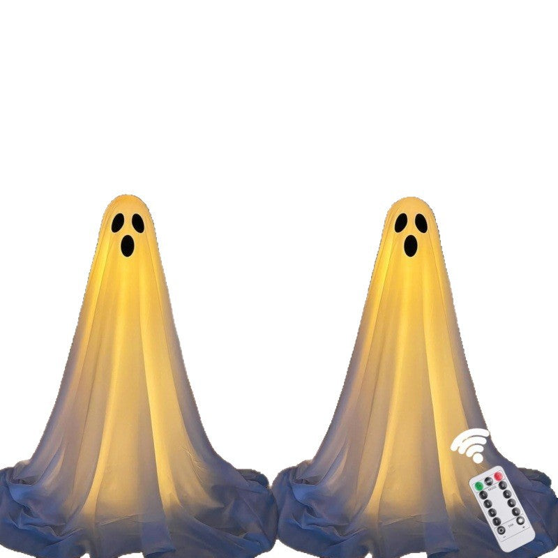 Spooky Ghost Yard Stake – Halloween Outdoor Decoration for Lawn & Garden