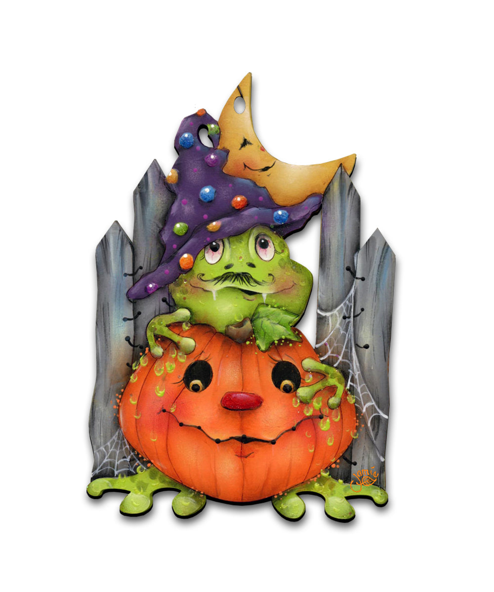 Jeepers Creepers Halloween Door Decor – Spooky Holiday Decoration for Home