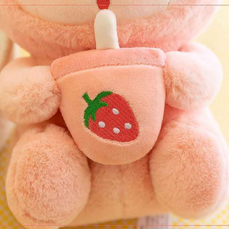 Boba Pig Plushie – Kawaii Stuffed Animal Gift for Girls & Boys