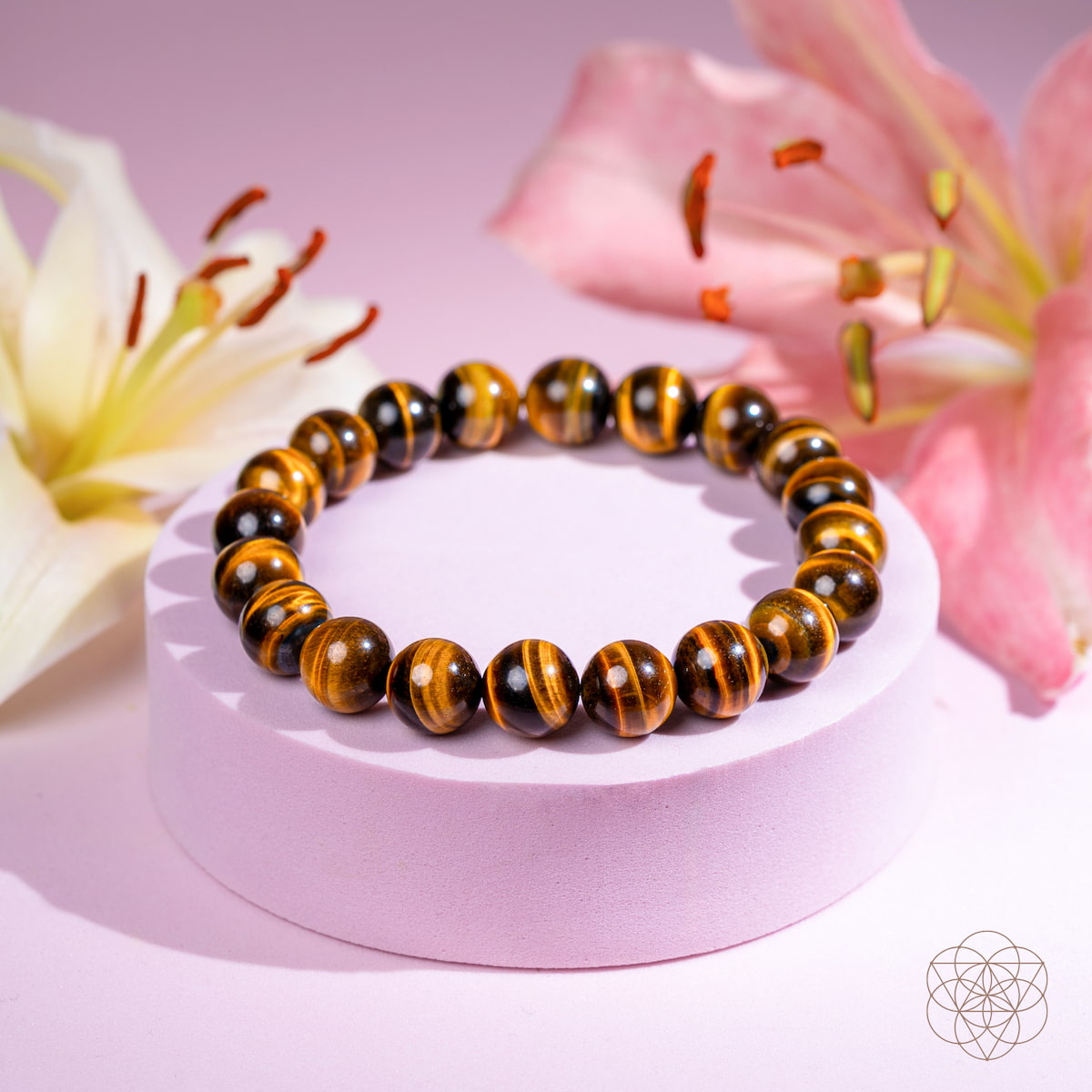 Built to Win – 7A Grade Tiger's Eye Bracelet for Confidence & Success