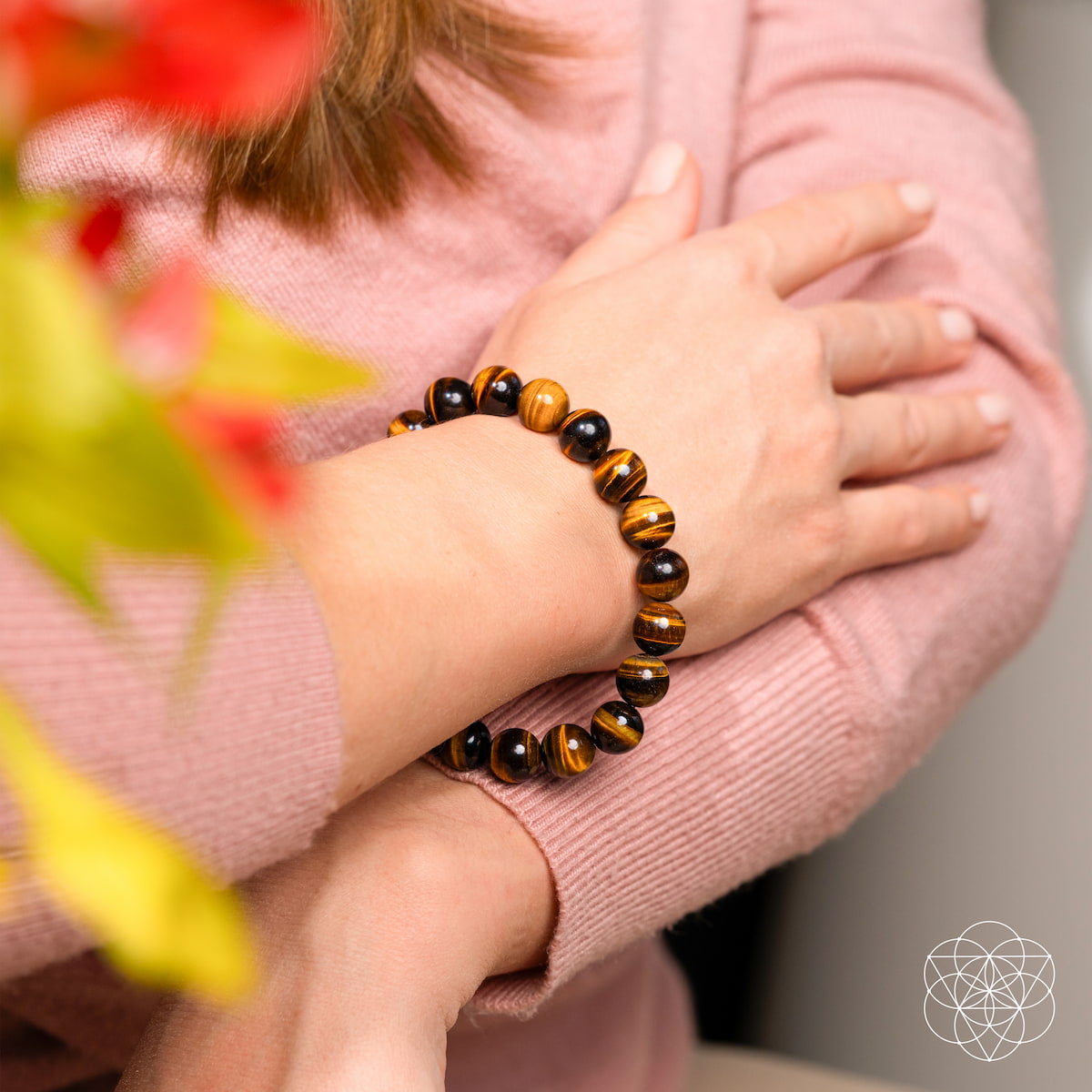 Built to Win – 7A Grade Tiger's Eye Bracelet for Confidence & Success