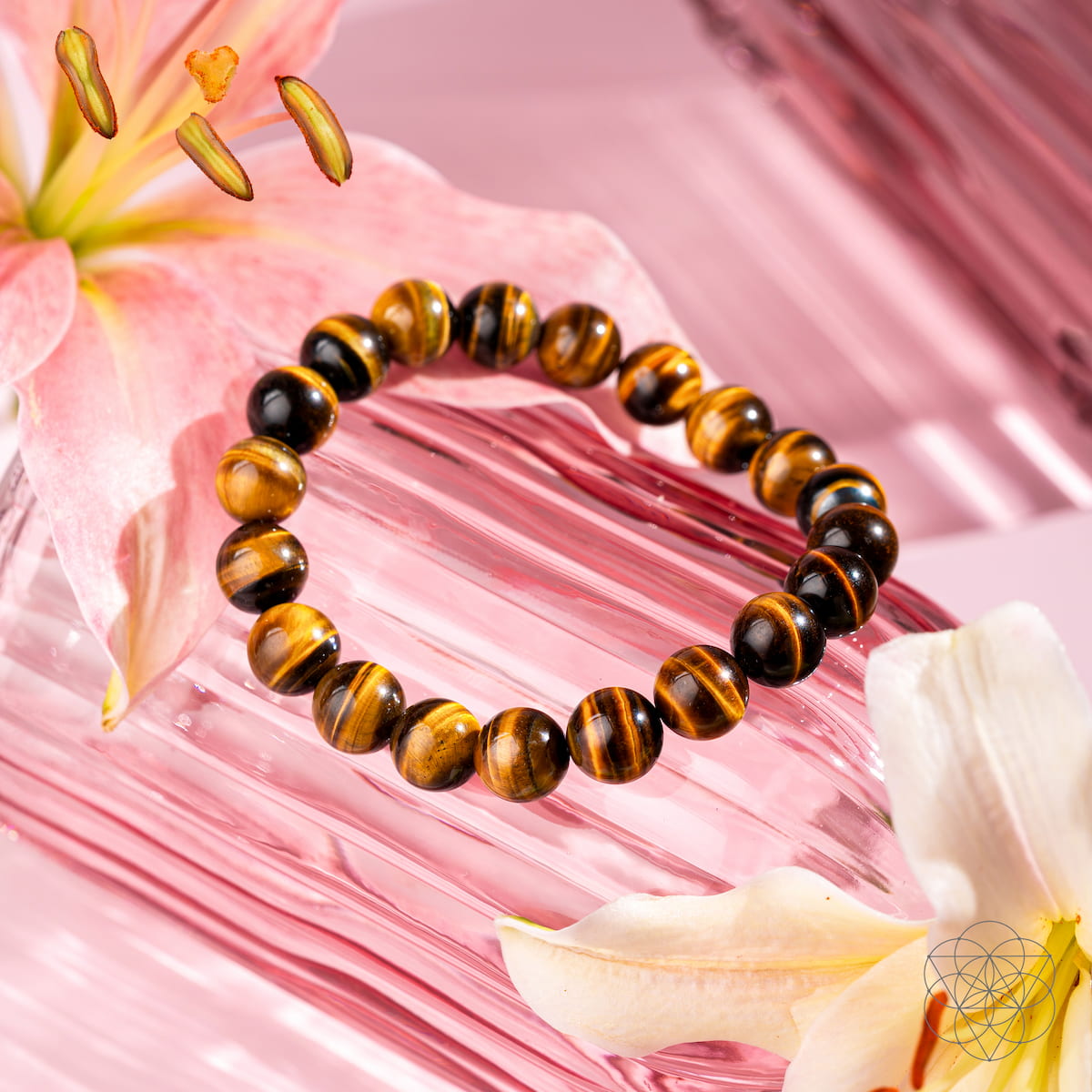 Built to Win – 7A Grade Tiger's Eye Bracelet for Confidence & Success