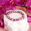 The Love Frequency – Rhodonite Bracelet of Forgiveness & Emotional Healing