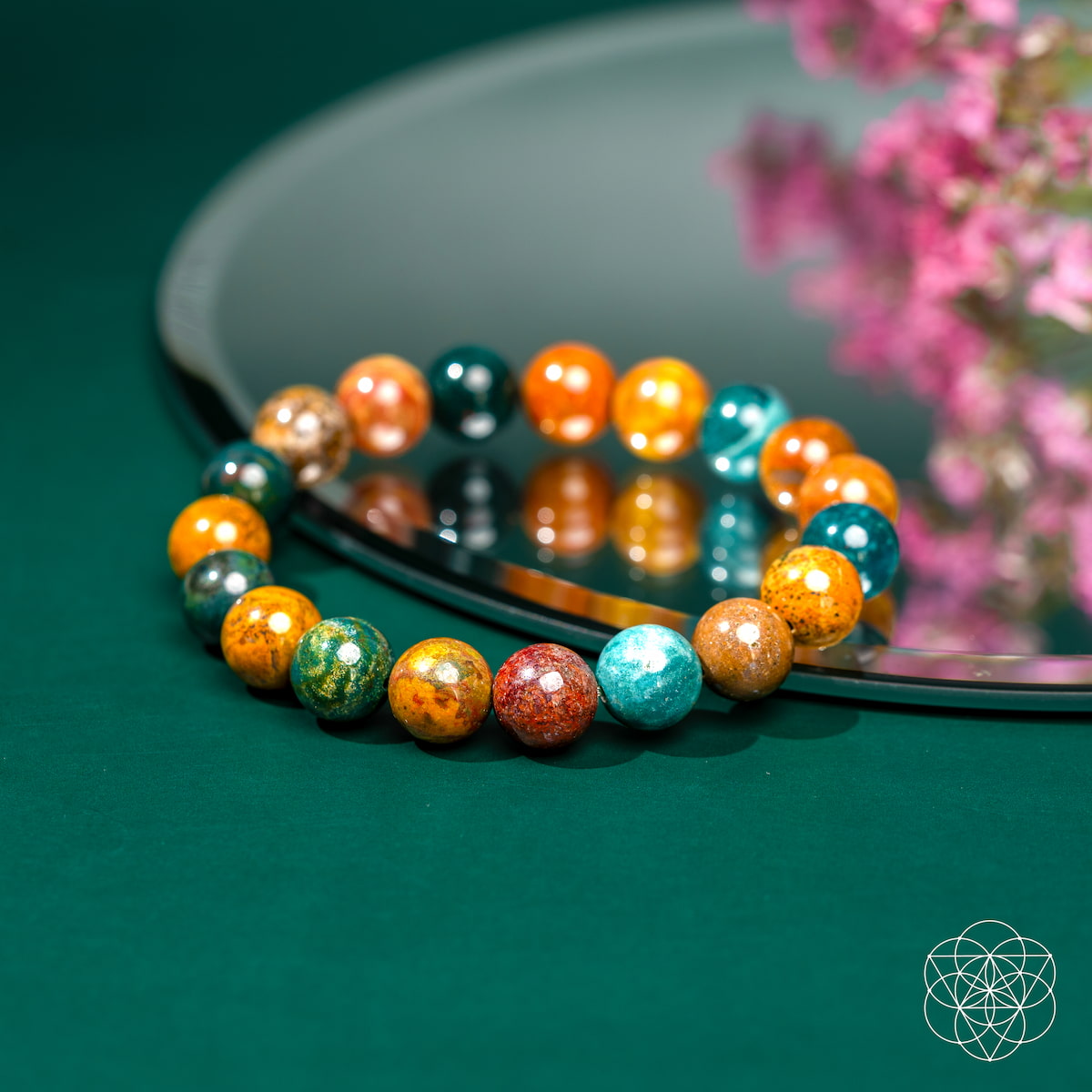 Quiet My Mind – Ocean Jasper Bracelet for Calm & Inner Peace