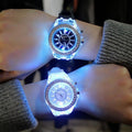 STEVVEX LED Light-Up Wristwatch for Men and Women