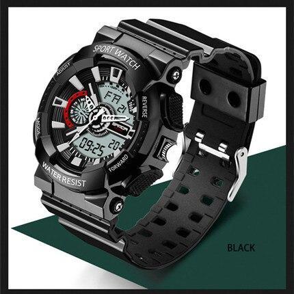 LED Analog-Digital Sports Watch for Men and Women