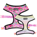 Slumber Pawty Reversible Dog Harness – Cute & Cozy Pet Harness