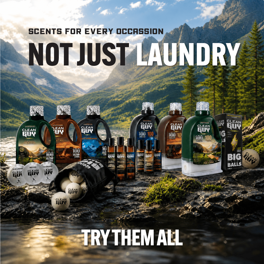 Heavy Duty Premium Laundry Detergent + Built-In Dryer Sheets (100 Loads) - FREE & CLEAR