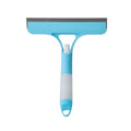 3-in-1 Window Cleaning Squeegee with Spray Bottle & Microfiber Scrub