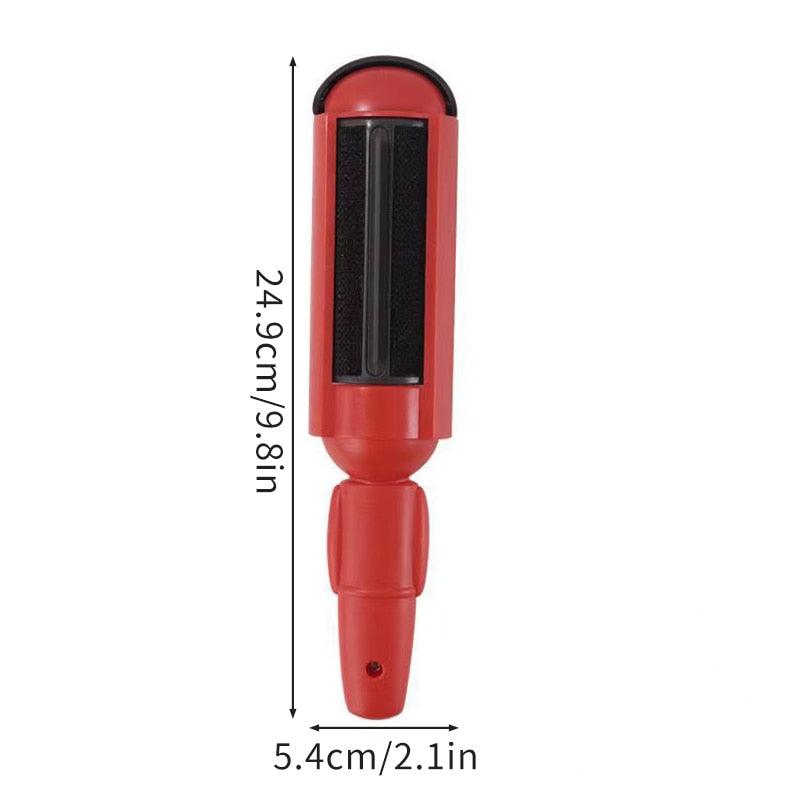 Reusable Pet Hair Remover Brush with Self-Cleaning Base