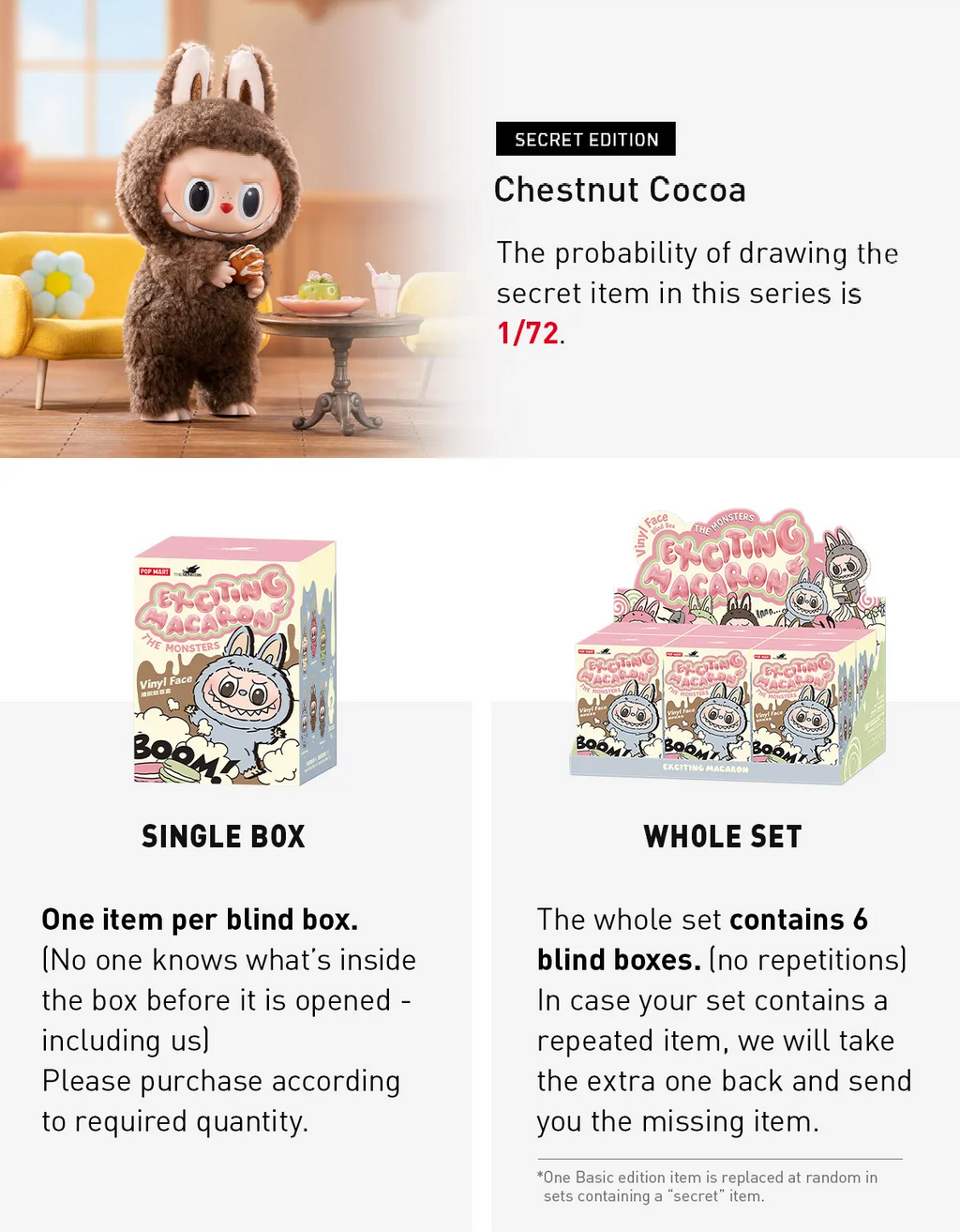 Pop Mart Labubu Exciting Macaron Blind Box 🎁