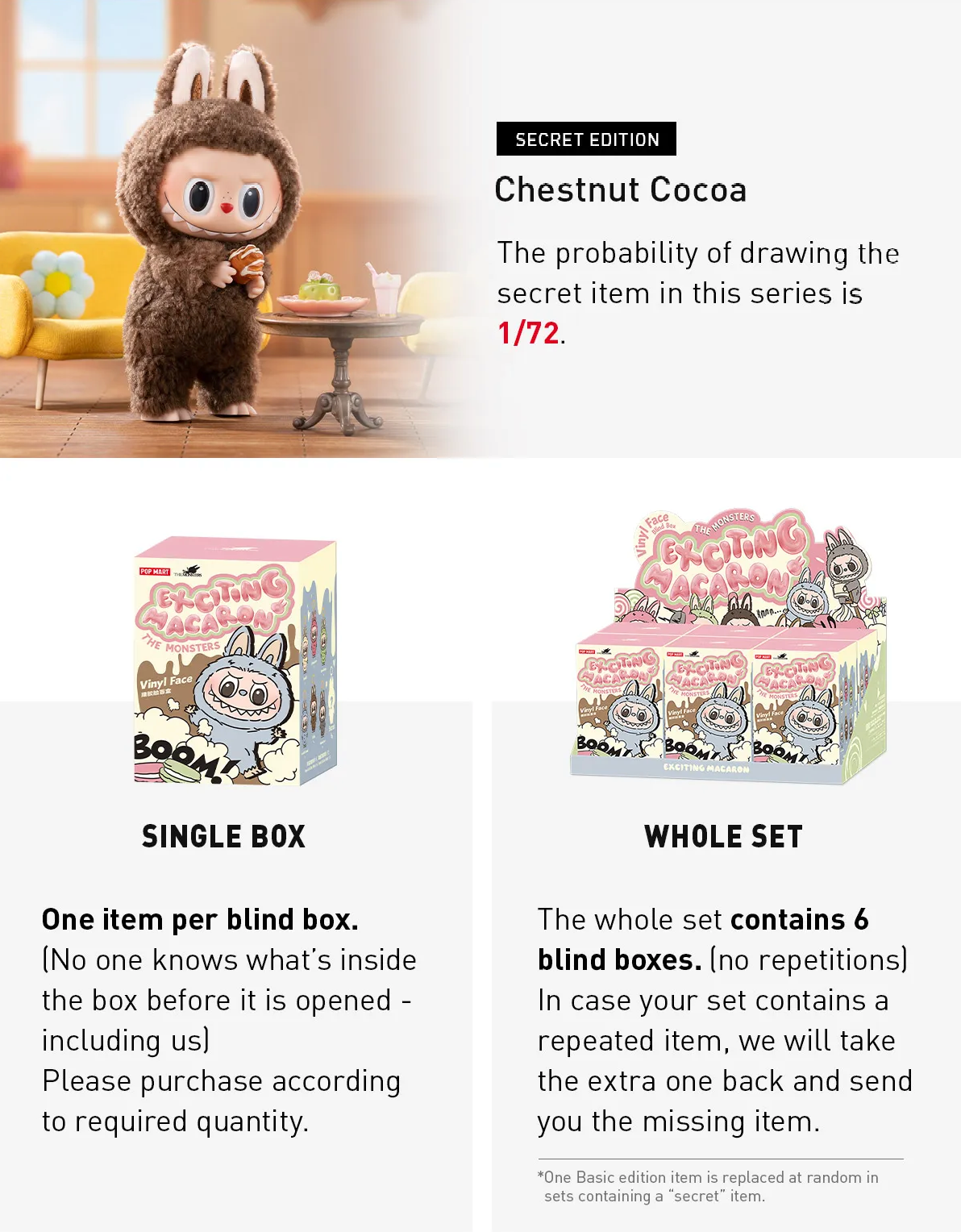 Pop Mart Labubu Exciting Macaron Blind Box 🎁