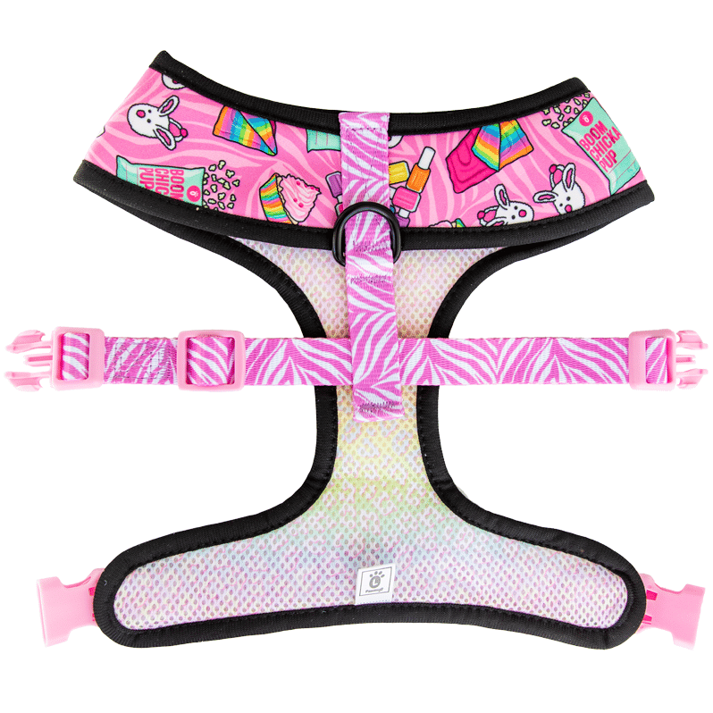 Slumber Pawty Reversible Dog Harness – Cute & Cozy Pet Harness