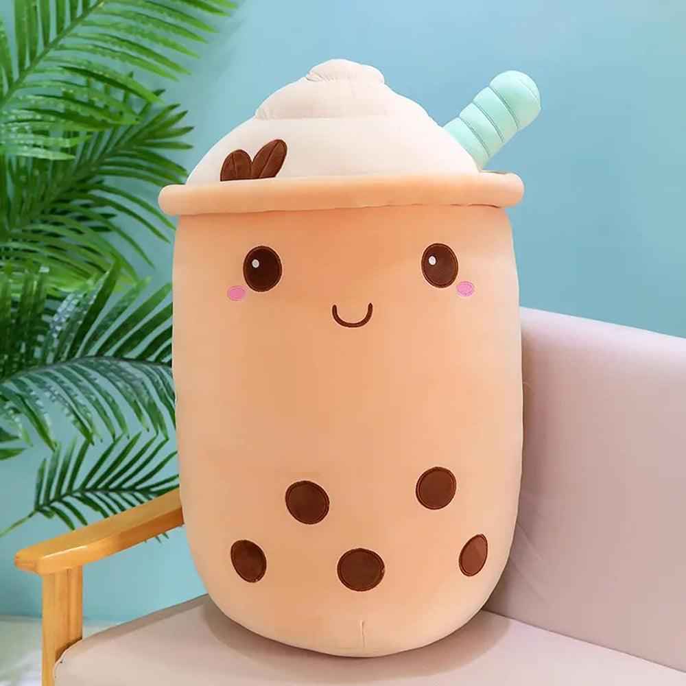 Boba Stuffed Animal – Kawaii Bubble Tea Plush Toy | Cute Room Decor