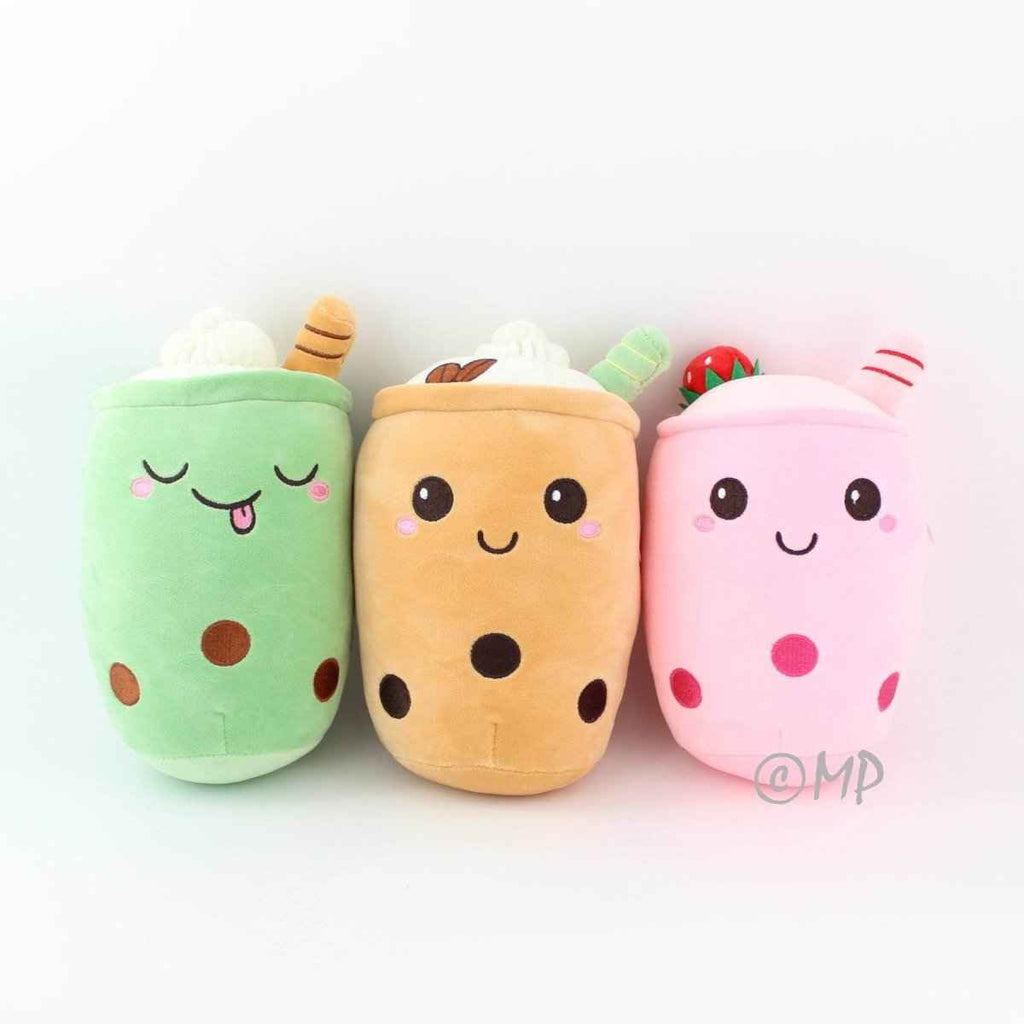 Boba Stuffed Animal – Kawaii Bubble Tea Plush Toy | Cute Room Decor