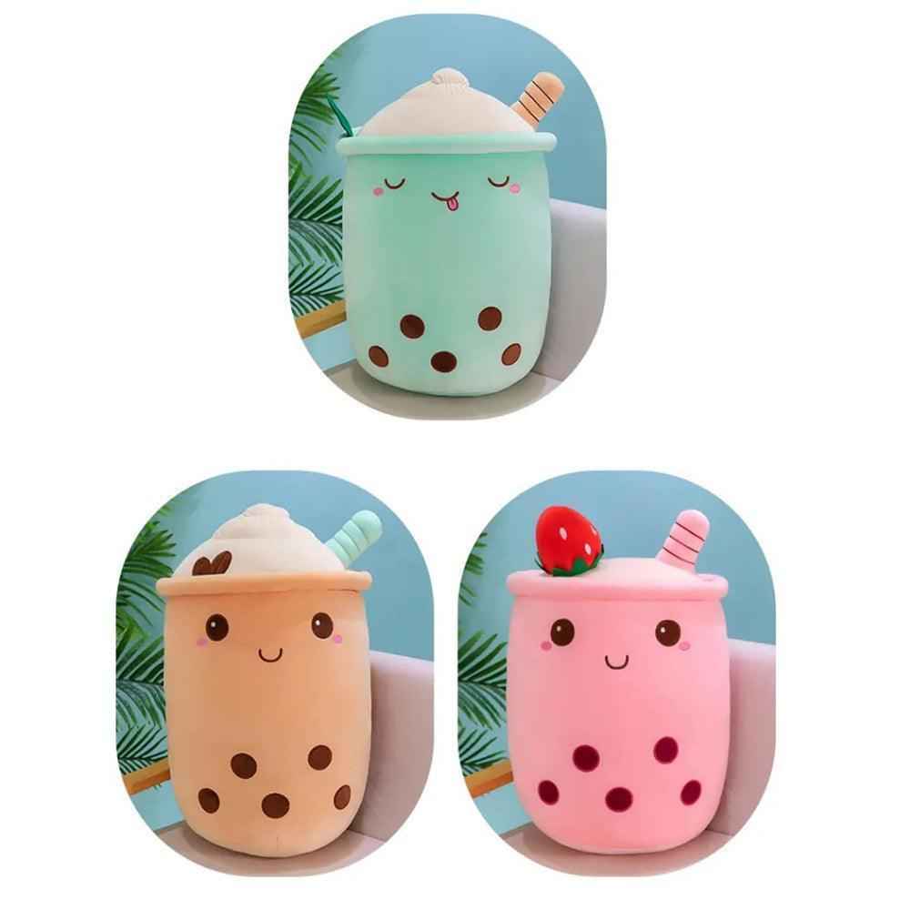 Boba Stuffed Animal – Kawaii Bubble Tea Plush Toy | Cute Room Decor