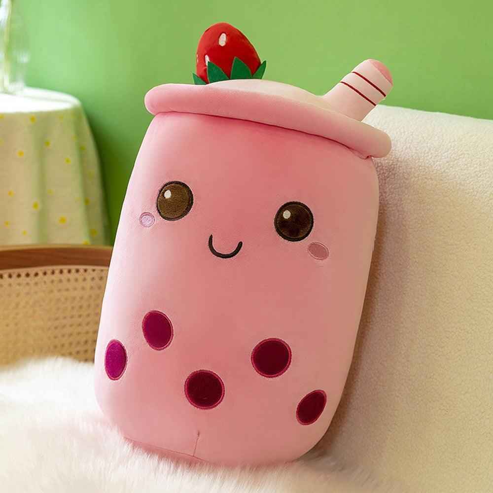 Boba Stuffed Animal – Kawaii Bubble Tea Plush Toy | Cute Room Decor