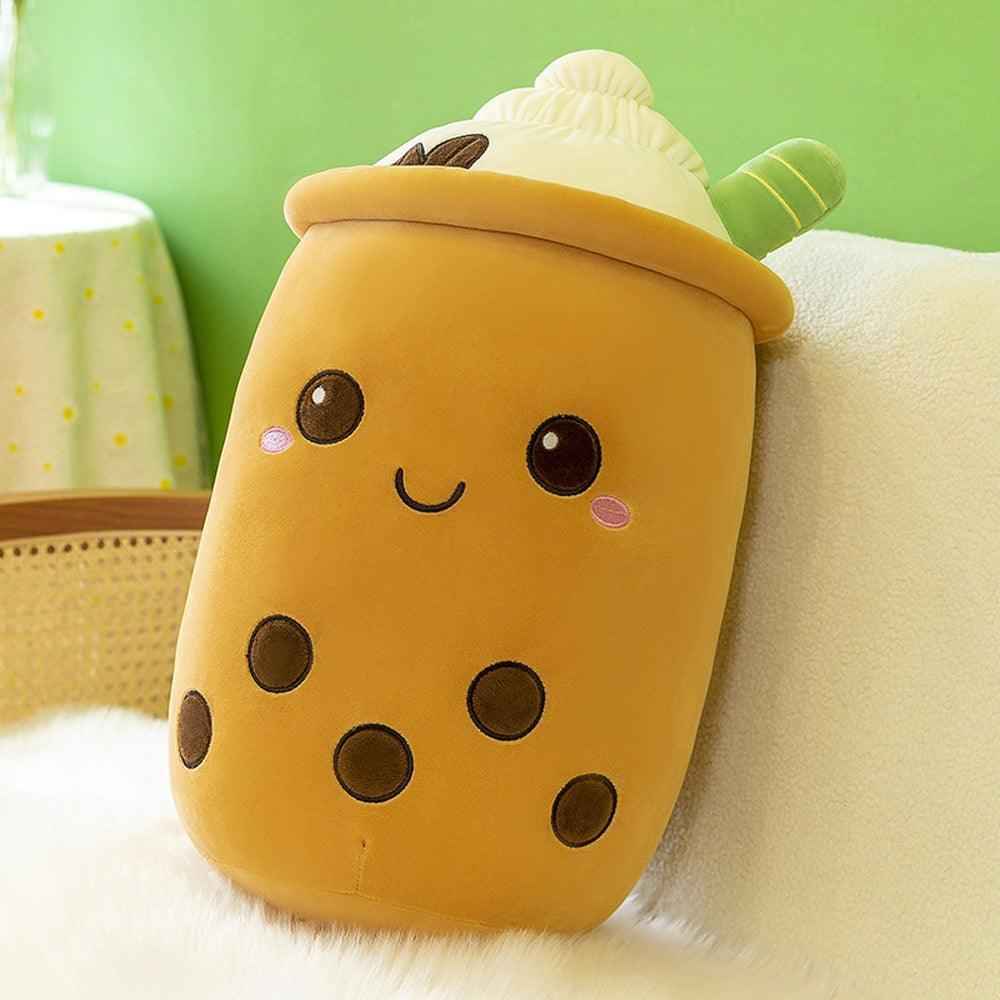 Boba Stuffed Animal – Kawaii Bubble Tea Plush Toy | Cute Room Decor