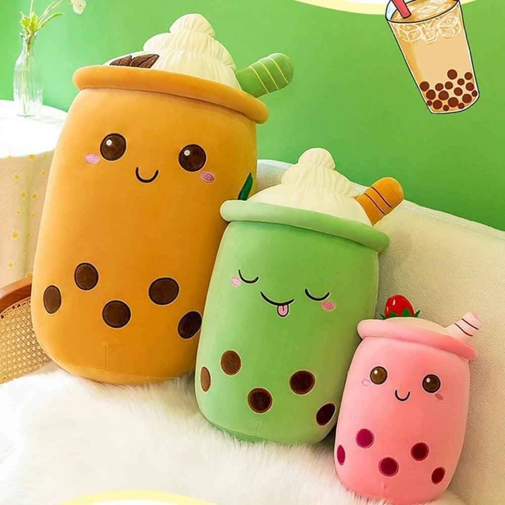 Boba Stuffed Animal – Kawaii Bubble Tea Plush Toy | Cute Room Decor