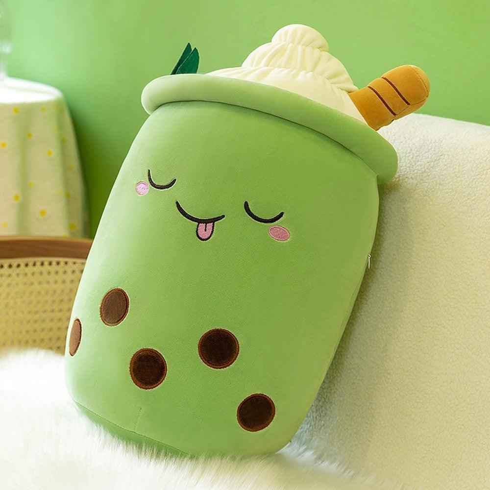 Boba Stuffed Animal – Kawaii Bubble Tea Plush Toy | Cute Room Decor