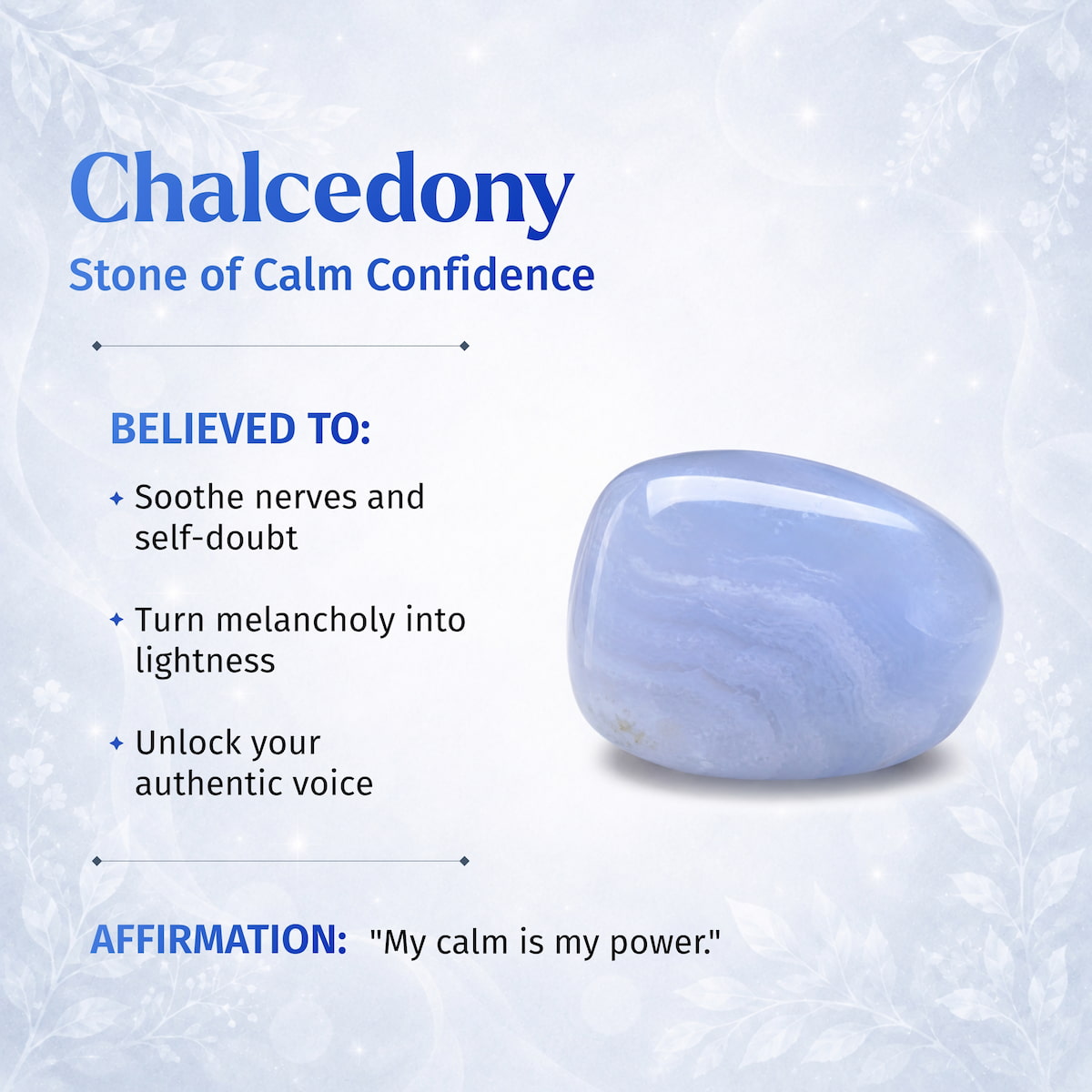 The Elegant Calming Bracelet – Crystal Bracelet for Anxiety Relief & Inner Peace