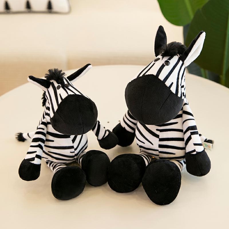 Jungle Animal Plush Toys - Soft Stuffed Safari Animals for Kids