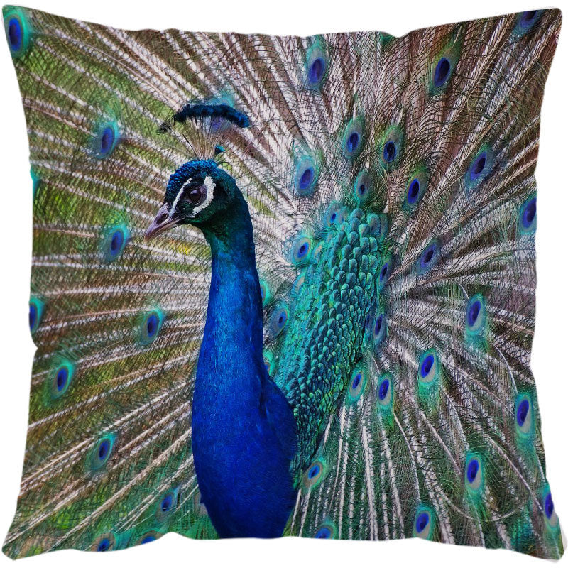 Ocean Animal Throw Pillow Covers – Linen Cushion Cases for Sofa & Home