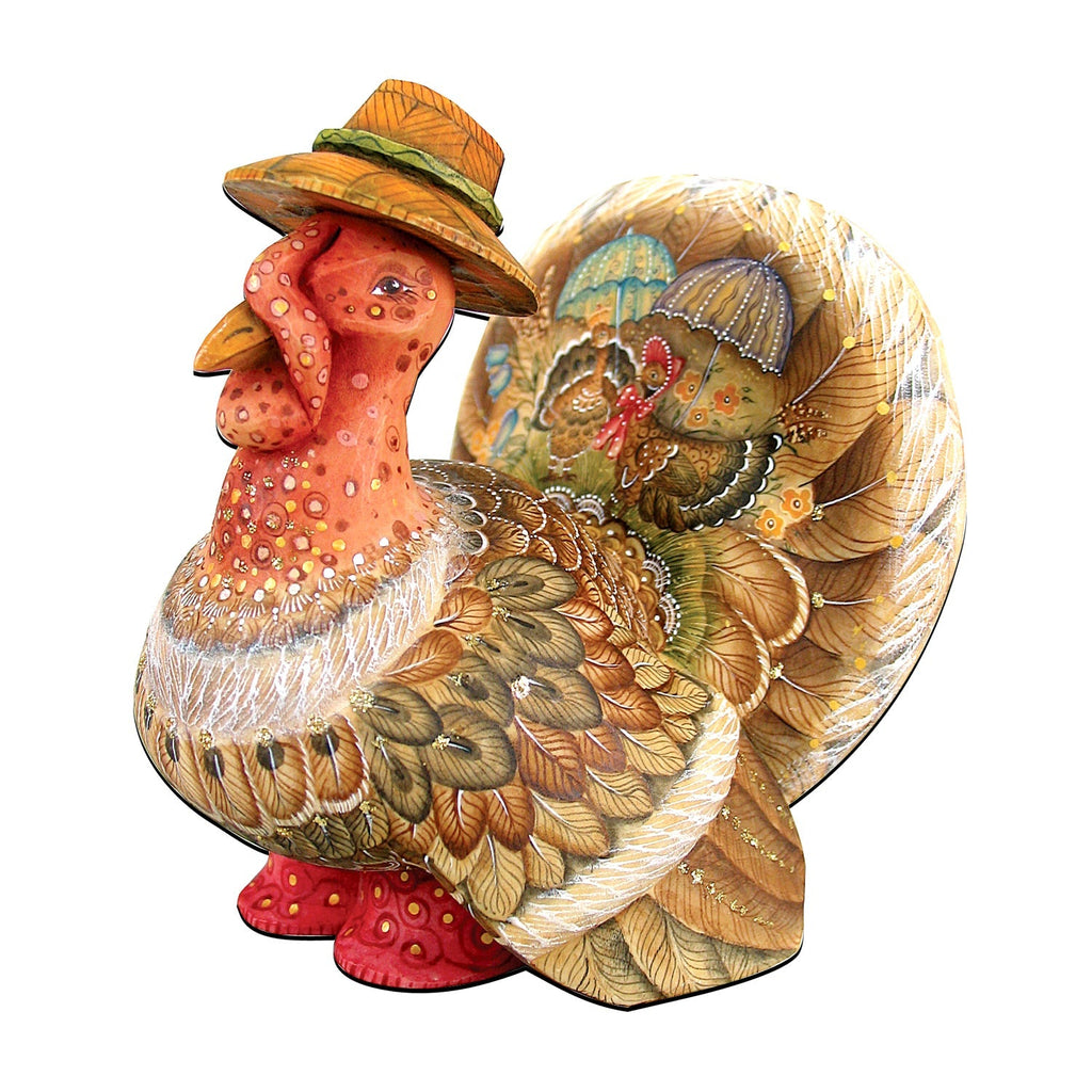 Tom the Turkey Thanksgiving Door Decor by G. DeBrekht